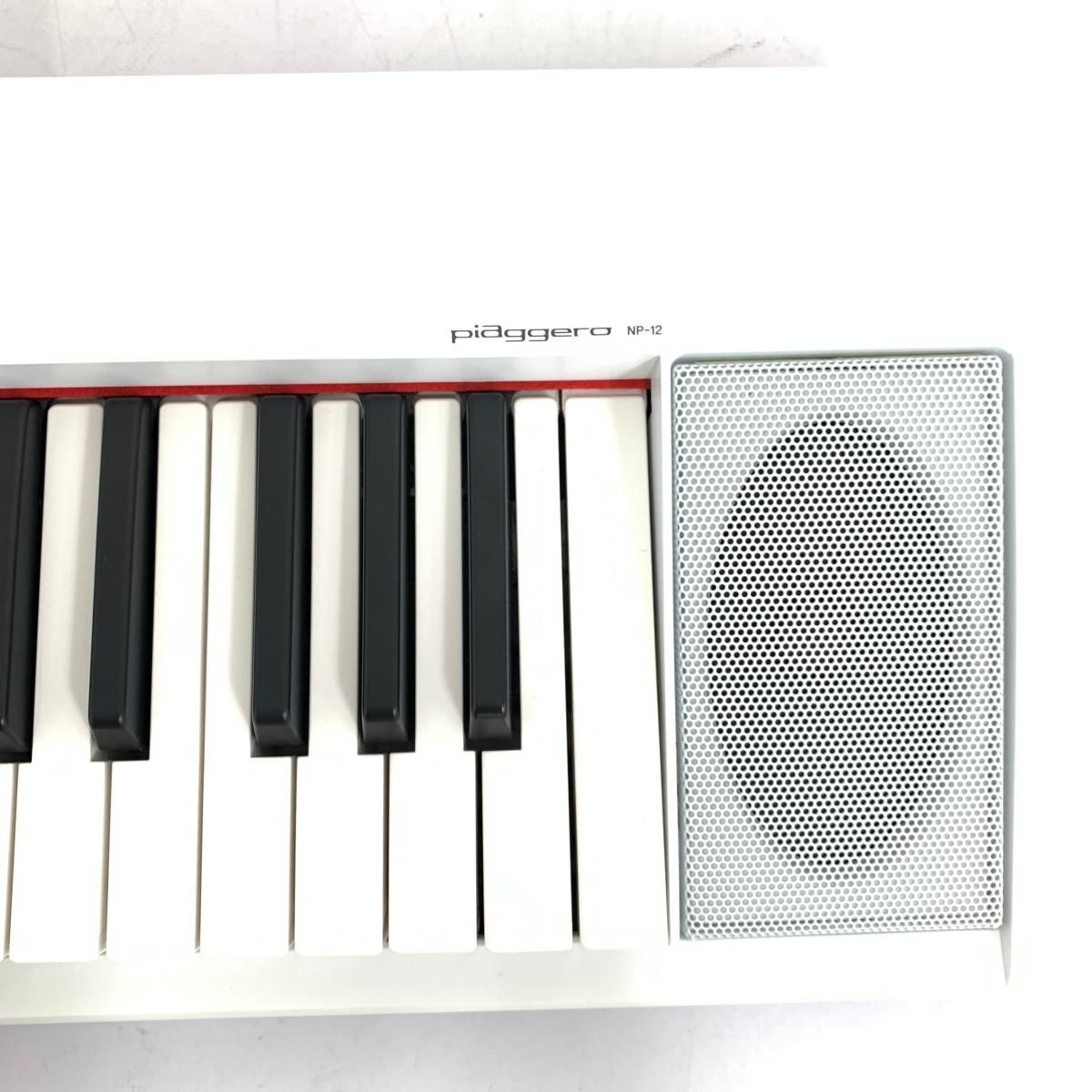 YAMAHA ヤマハ 電子キーボード NP 12 2020年製 ホワイト ユニセックス