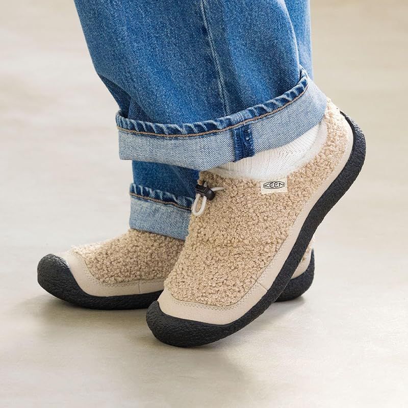 彡 KEEN HOWSER III SLIDE ハウザー スリー スライド Plaza Taupe Black 23.5 cm