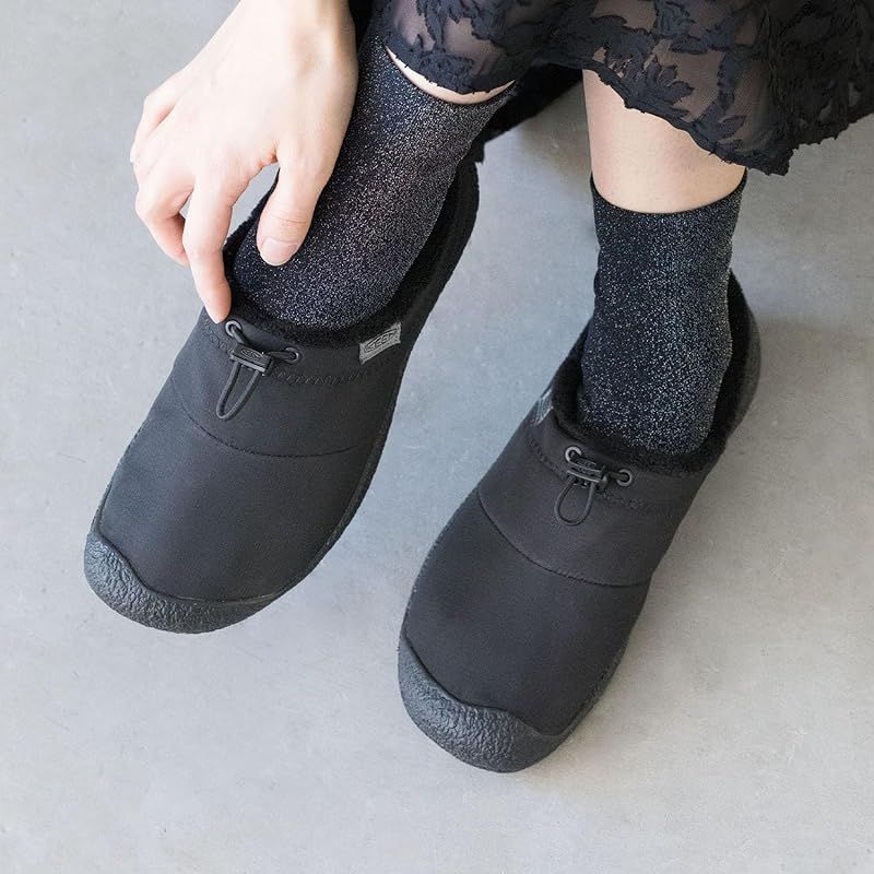 彡 KEEN HOWSER III SLIDE ハウザー スリー スライド BLACK SMOOTH NYLON 23.0