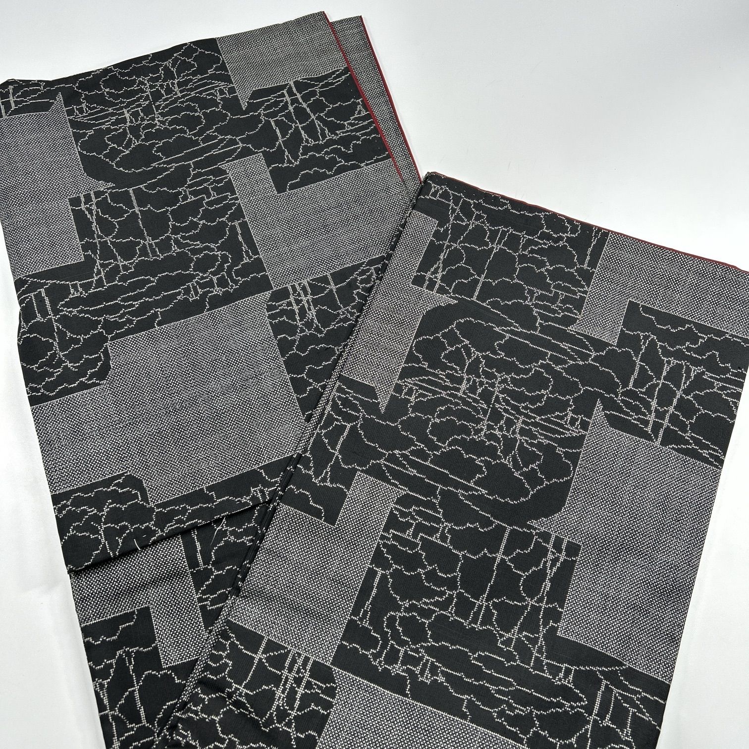  大島紬 正絹 着物 同梱 リメイク用 着付け L 147 紬 着物