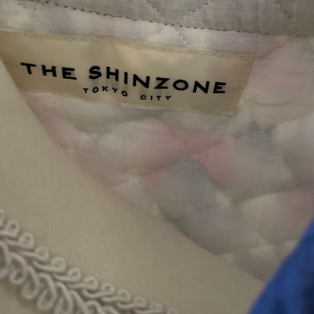 57 ザ シンゾーン THE SHINZONE 花柄 ジレ ベスト キルト お呼ばれ