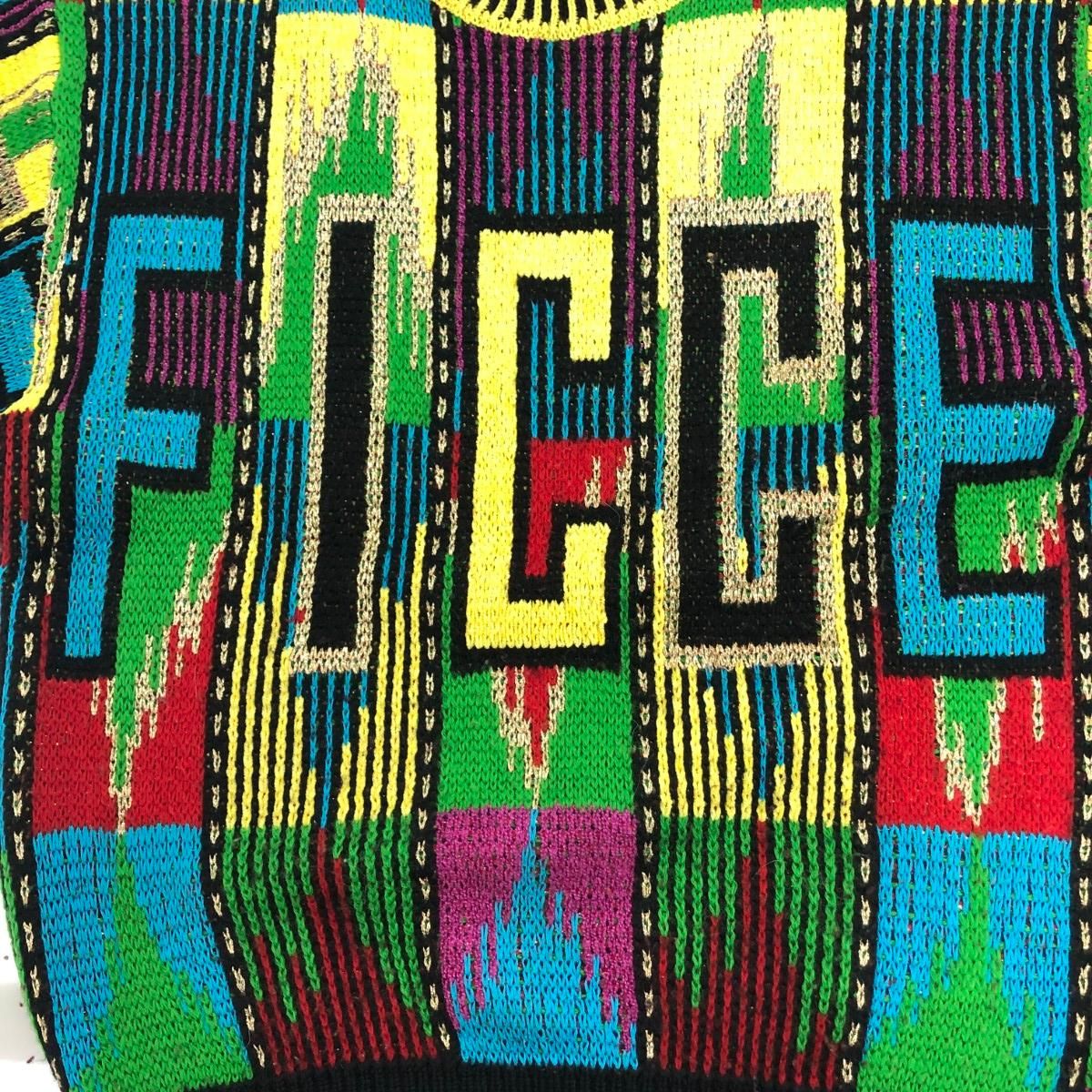 YOSHIYUKI KONISHI ヨシユキコニシ 総柄ニット サイズ:サイズ不明