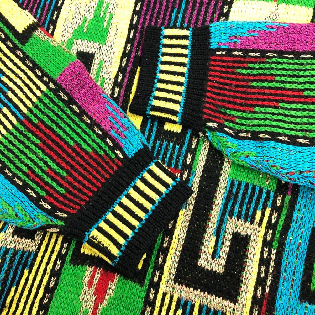 YOSHIYUKI KONISHI ヨシユキコニシ 総柄ニット サイズ:サイズ不明