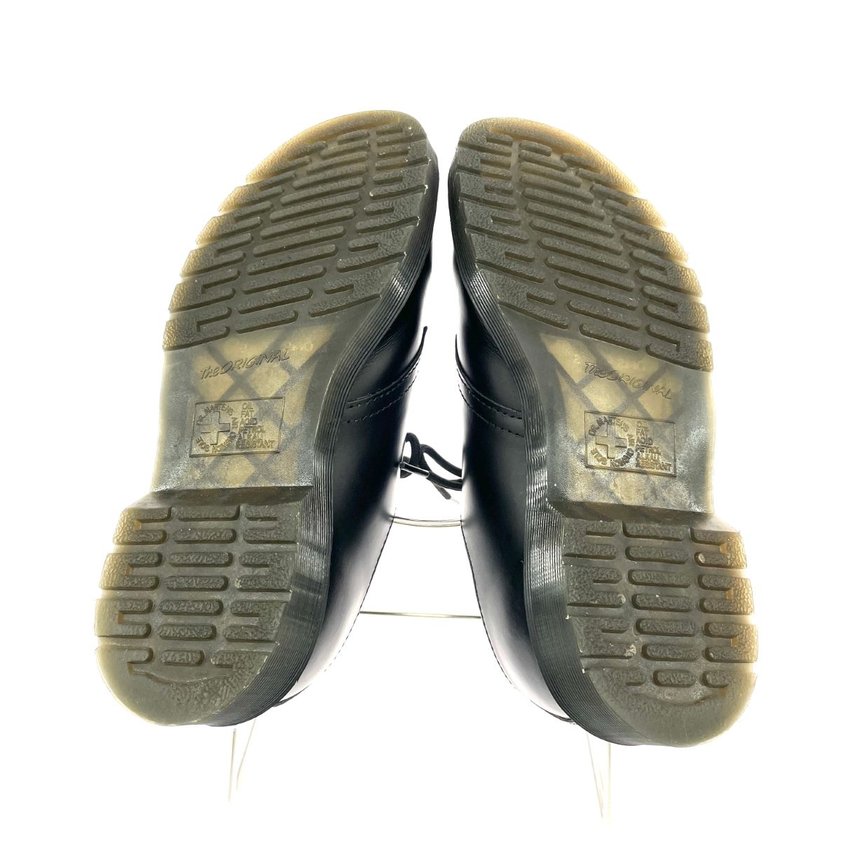  Dr.Martens ドクターマーチン 3ホールレザーシューズ 1461 WS 表記サイズ UK 6 ホワイトステッチ ブラック レディース その他 靴