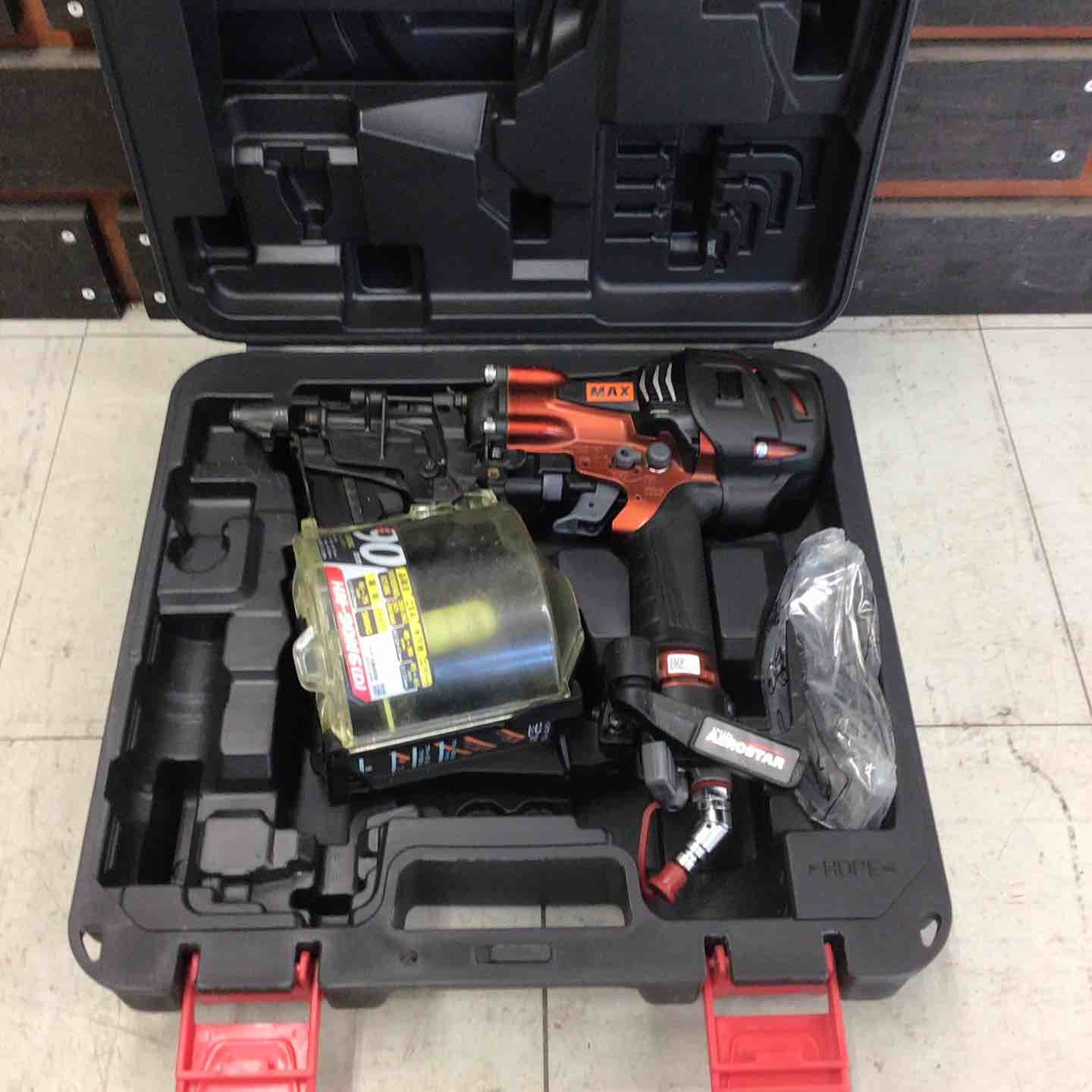 品 マックス MAX 高圧エア釘打ち機 HN 90 N 6 D R