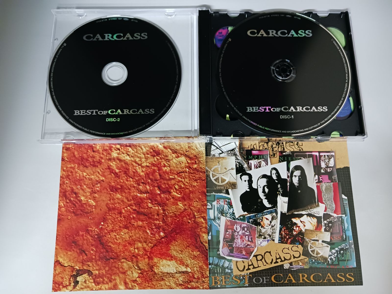 CD カーカス Carcass 解体全書 ベスト・オヴ・カーカス BEST OF