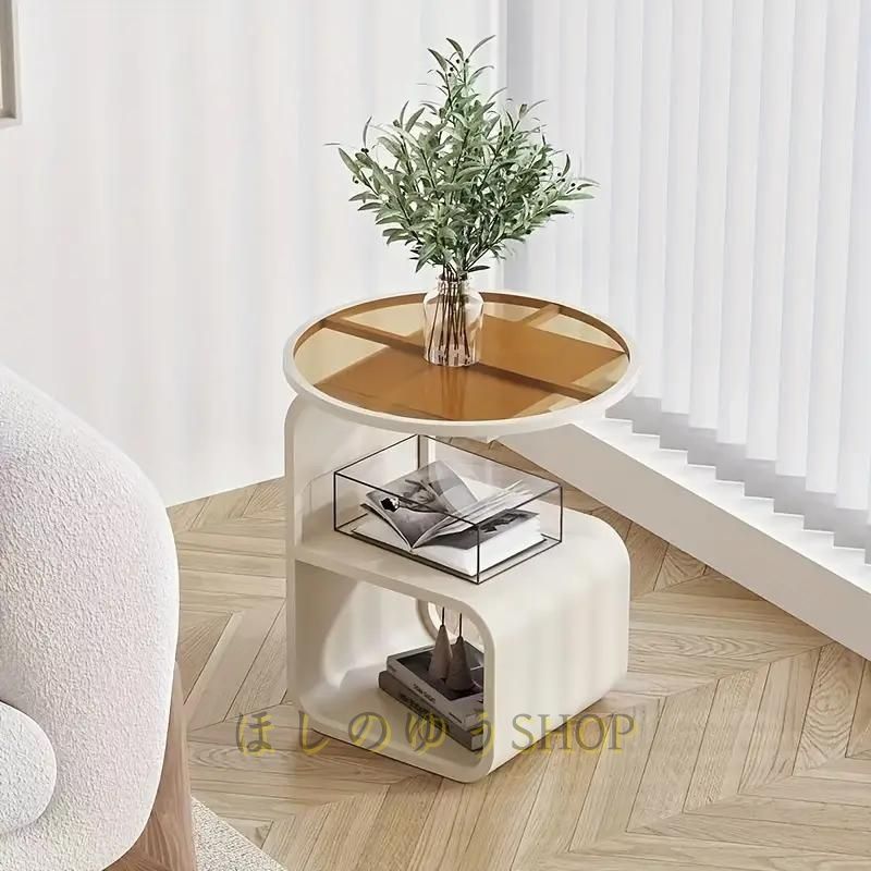 maruni マルニ木工 地中海 サイドテーブル 引き出し付き 花台 電話台