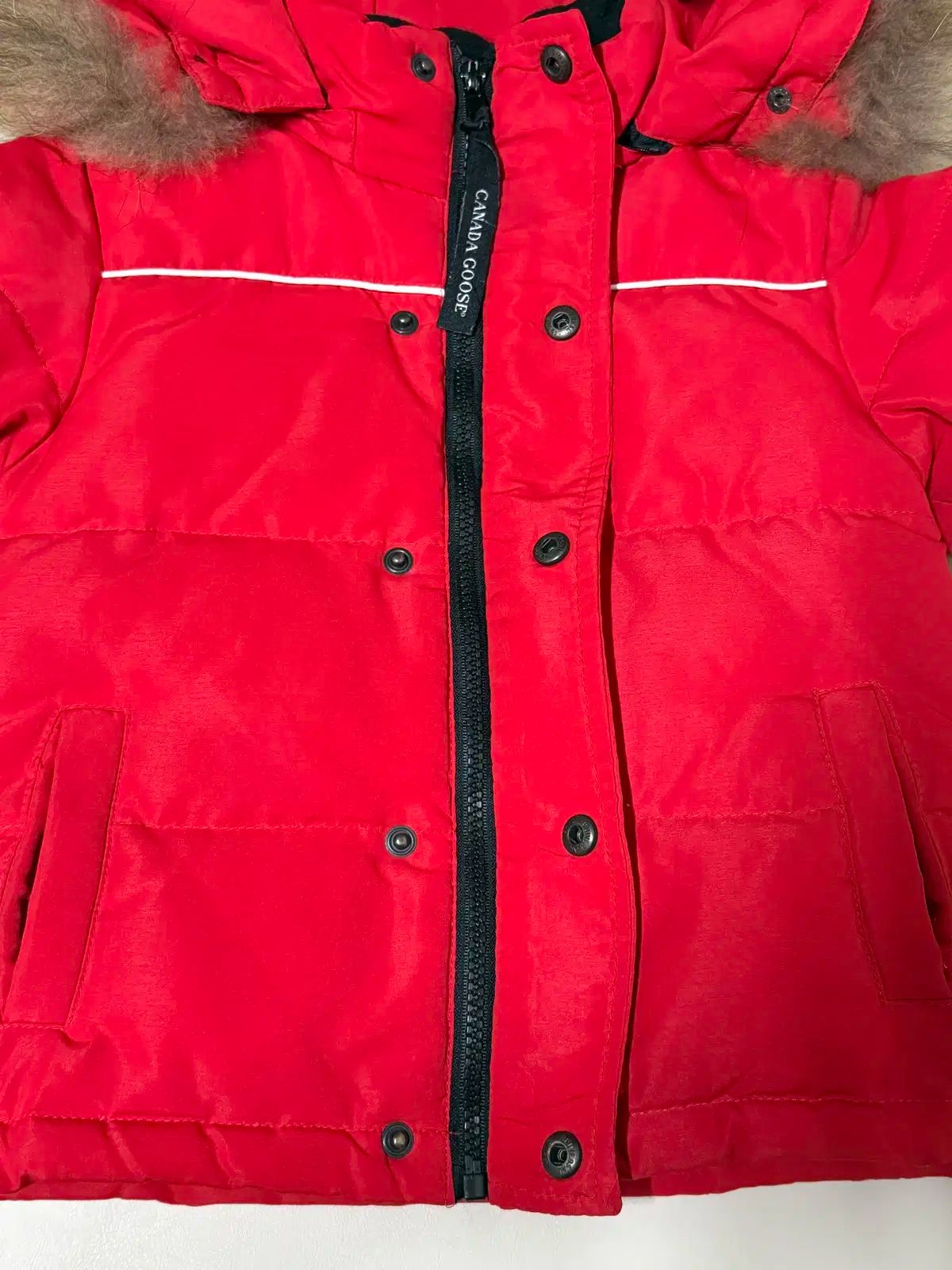 カナダグース キッズ 人気 ダウン 110 美品】カナダグースダウンベスト