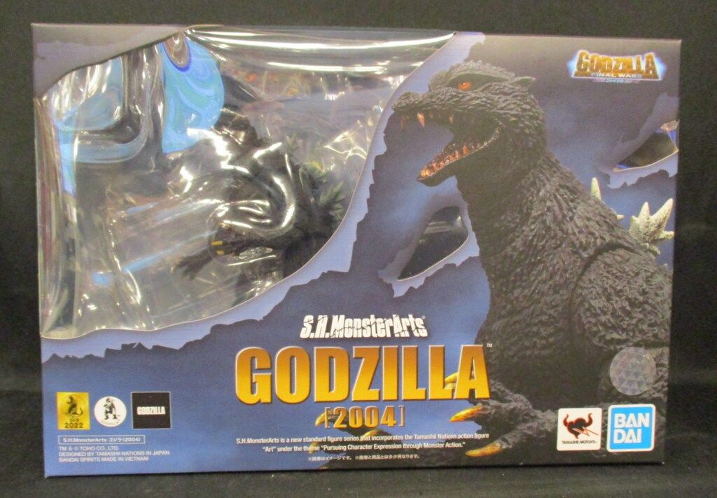 バンダイ オンライン S.H.MonsterArts ゴジラ (2004) S.H.MonsterArts