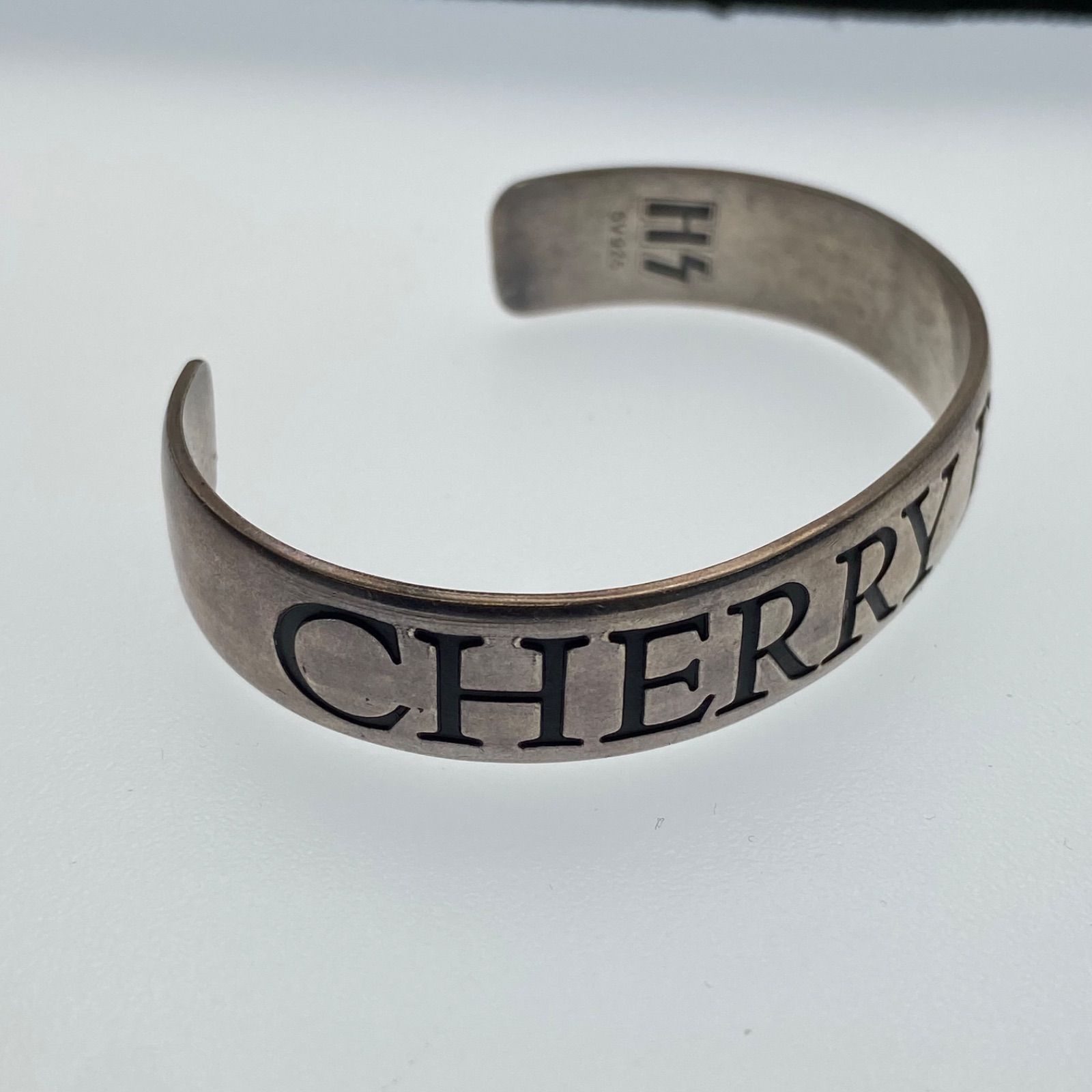 ヒステリックグラマー　CHERRY BOMB　シルバーバングル　ブレスレット Hysteric Glamour ヒステリックグラマー CHERRY BOMB バングル SV925
