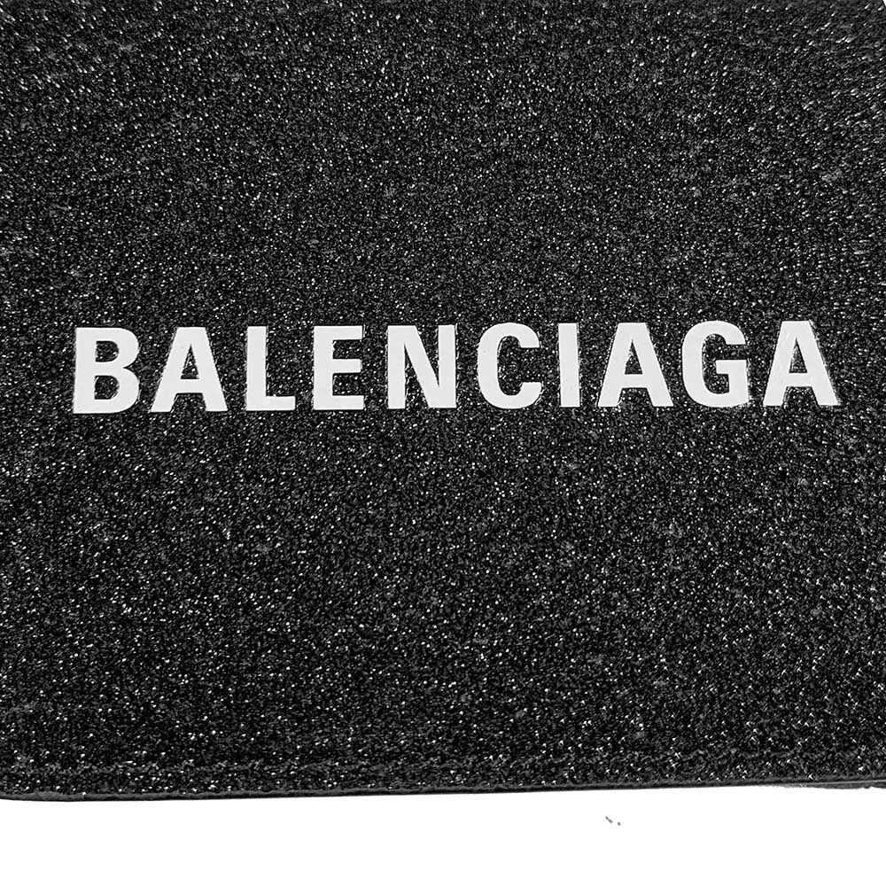  バレンシアガ 618145 210 IE 1090 CASH チェーン ミニウォレット 財布 三つ折り財布 折り財布