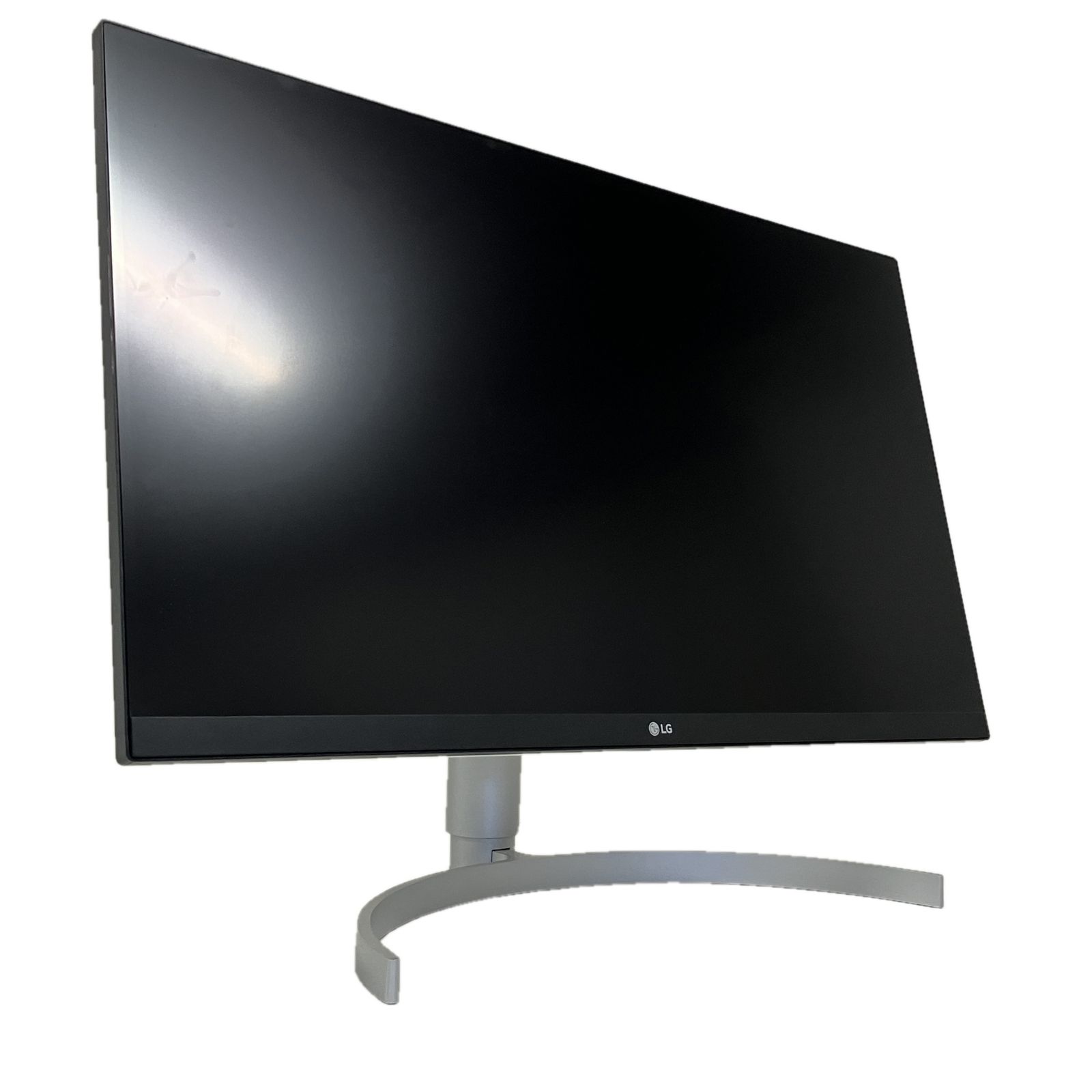 LG 27UL850-W 液晶モニター ホワイト 27インチ 4K ディスプレイ 家電 PC エルジー F10607243