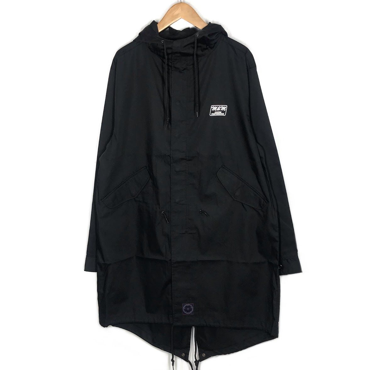 M-M CUSTOM エムアンドエムカスタムパフォーマンス モッズコート MODS COAT 19-MJ-010 ブラック サイズ L 96