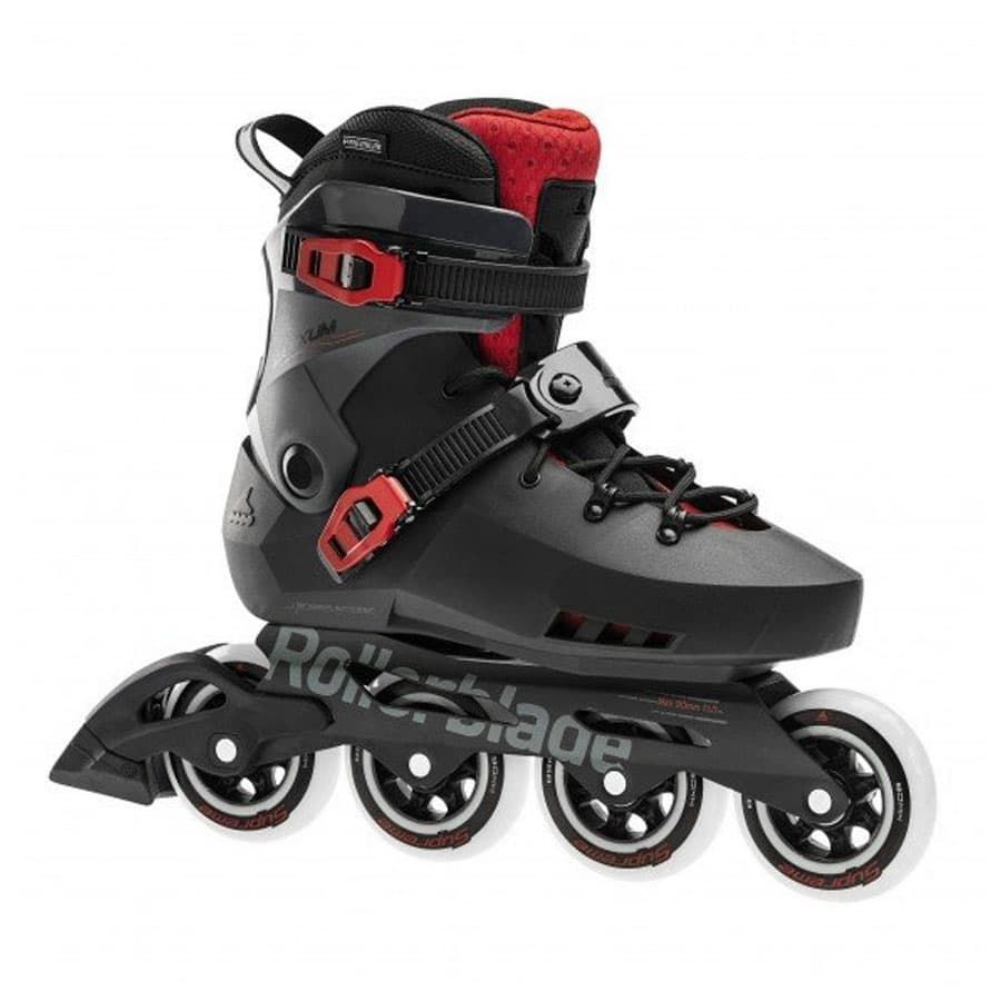 MAXXUM XT BLACK-RED 25.0-25.5 cm インラインスケート ローラーブレード ハードブーツ