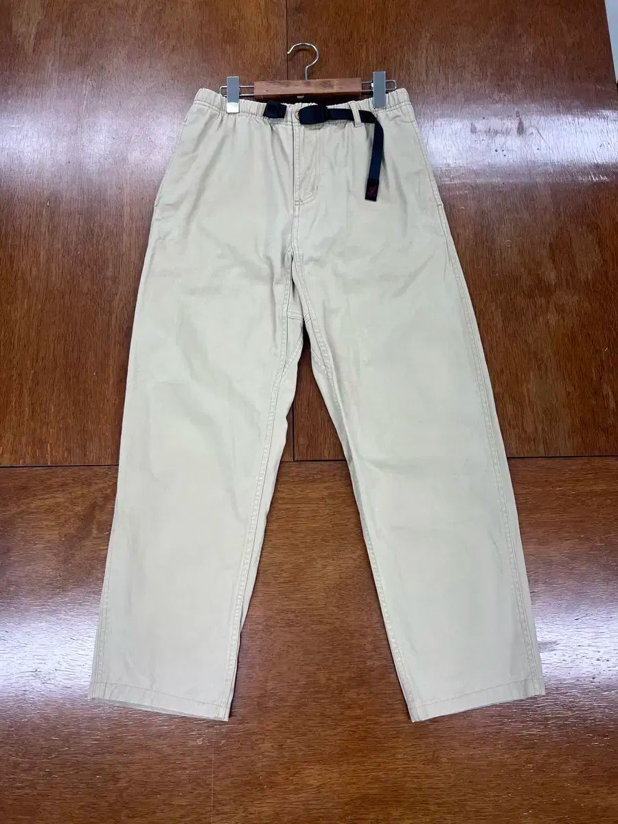 グラミチ コットン パンツ ベージュ M