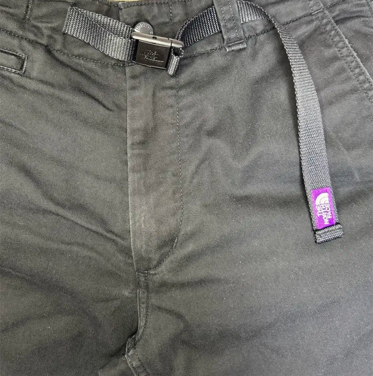 ノースフェイス パープルレーベル バイ ナナミカ ツイル ワイドパンツ ブラック WS