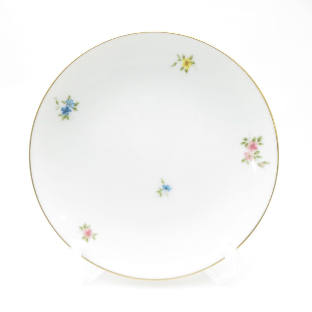 OKURA 大倉陶園 カップ&ソーサー 中皿 10点 セット 小花柄 19cmプレート SC9148P1