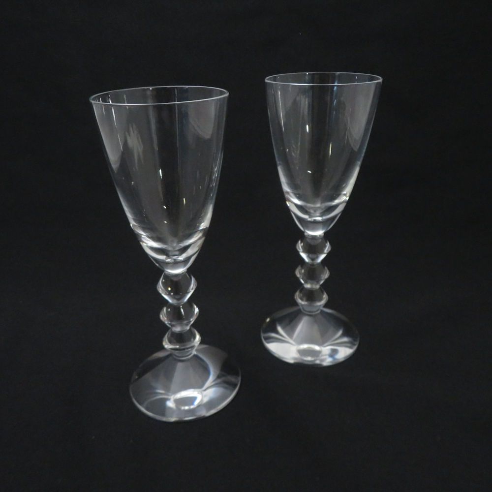 Baccarat バカラ ベガ ワイングラス 2客 クリスタル ペア M ミディアム H18 SU13305V1