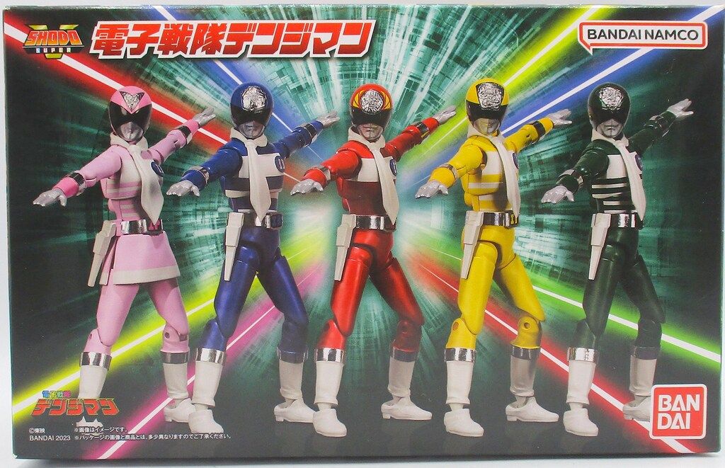 バンダイナムコ SHODO SUPER 電子戦隊デンジマン 電子戦隊デンジマン