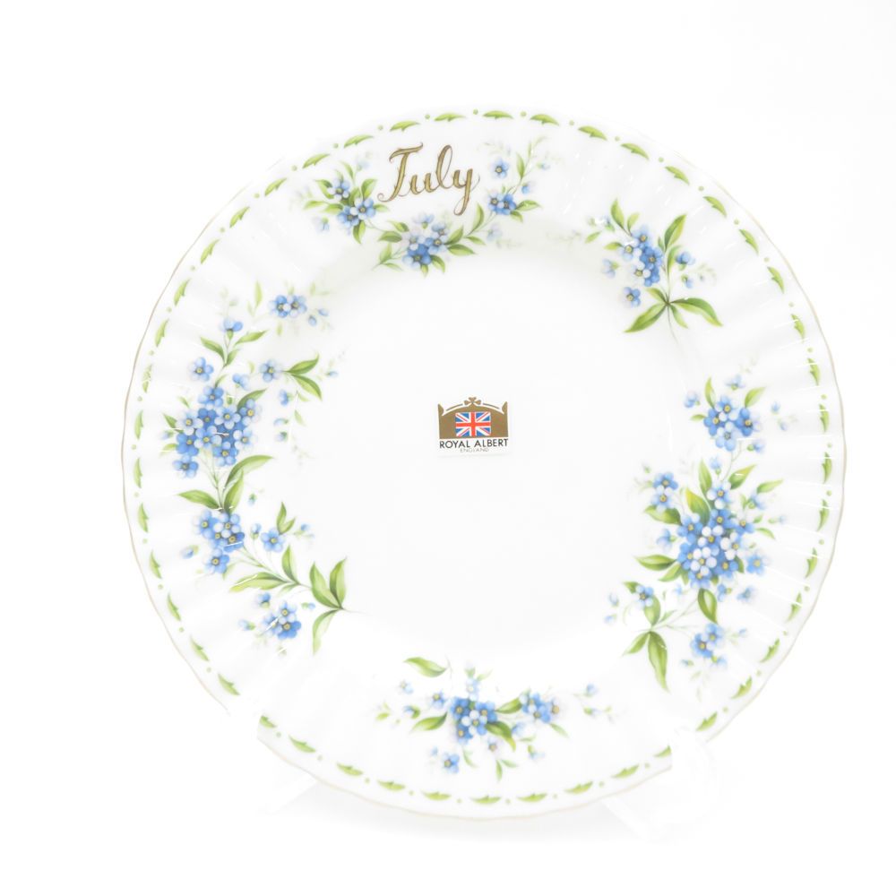 未使用 ROYAL ALBERT ロイヤルアルバート フラワーオブザマンス 中皿 2