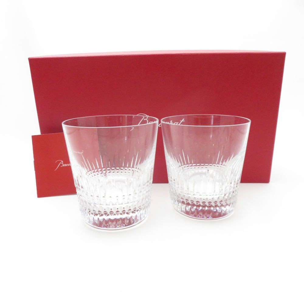 Baccarat バカラ ナンシー タンブラー 2点 ペア ロックグラス ファッション SC9369J2