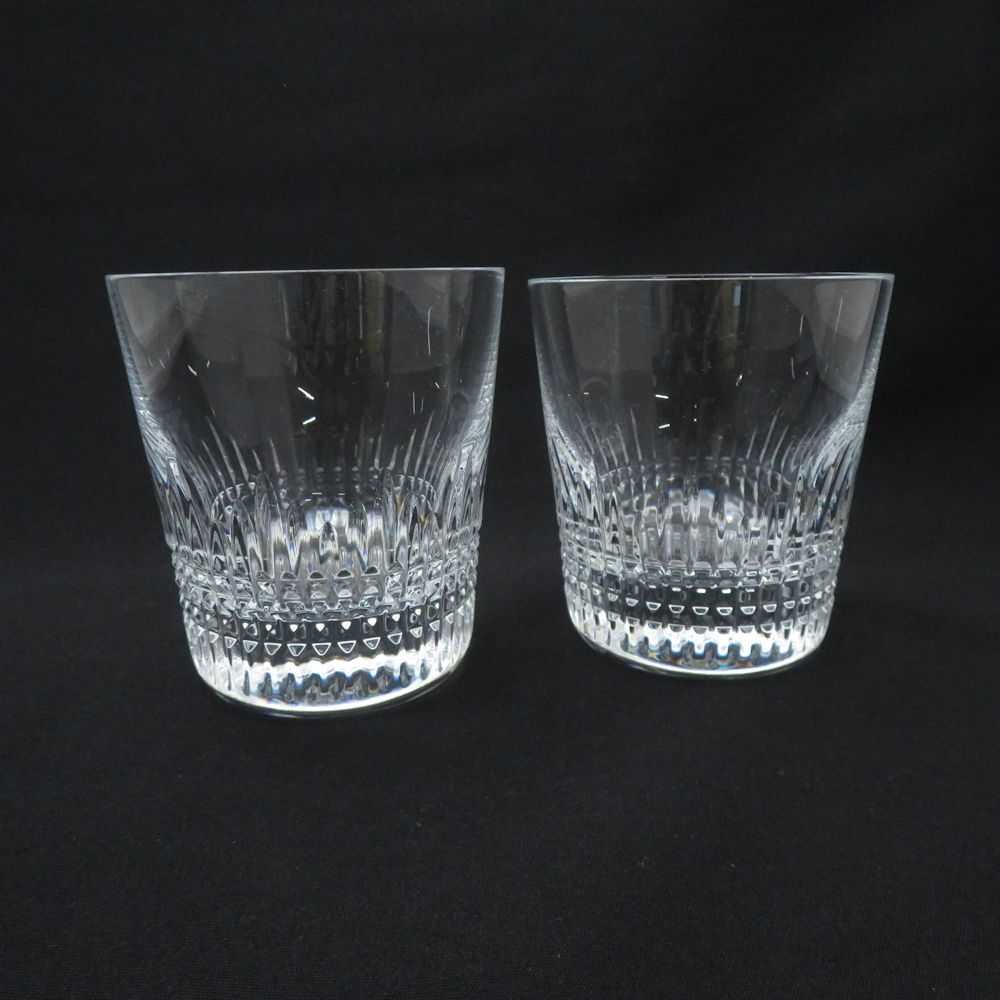 Baccarat バカラ ナンシー タンブラー 2点 ペア ロックグラス ファッション SC9369J2