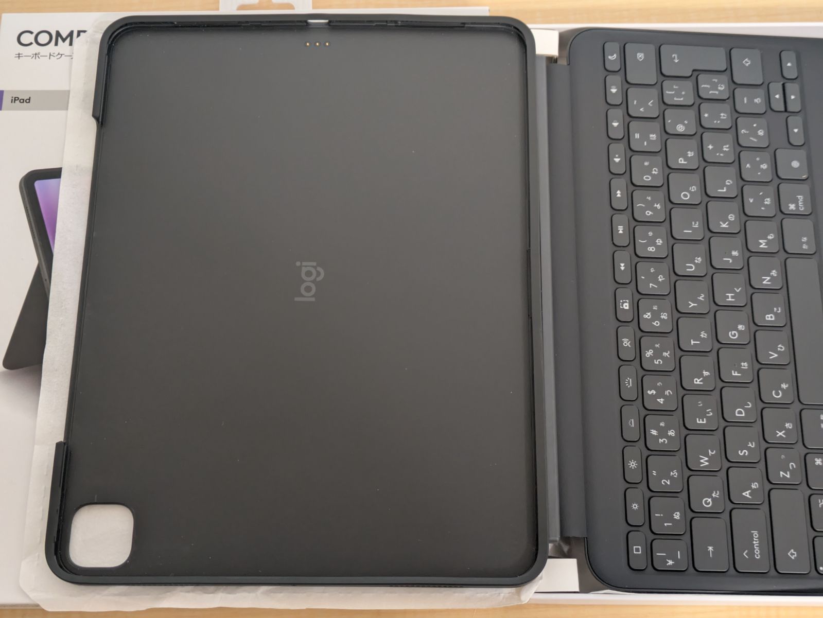  logicool Combo Touch iPad Pro 13インチ M 5用 i グラファイト iPadケース iPadアクセサリー