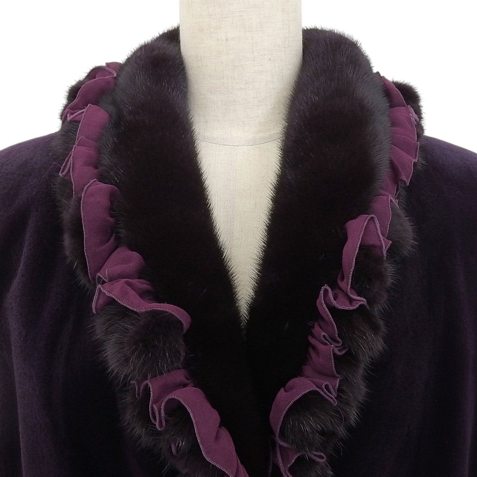 極美品△KOPENHAGENFUR コペンハーゲンファー ミンク MINK プラチナム