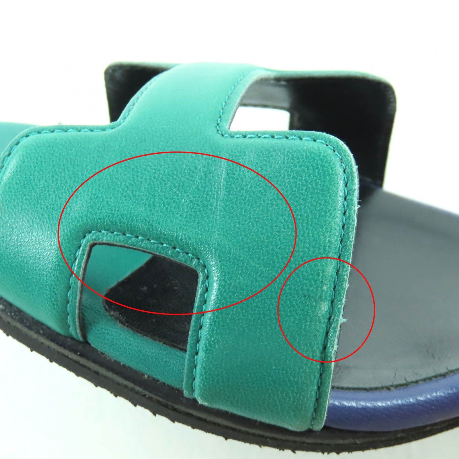 バックストラップ レザー