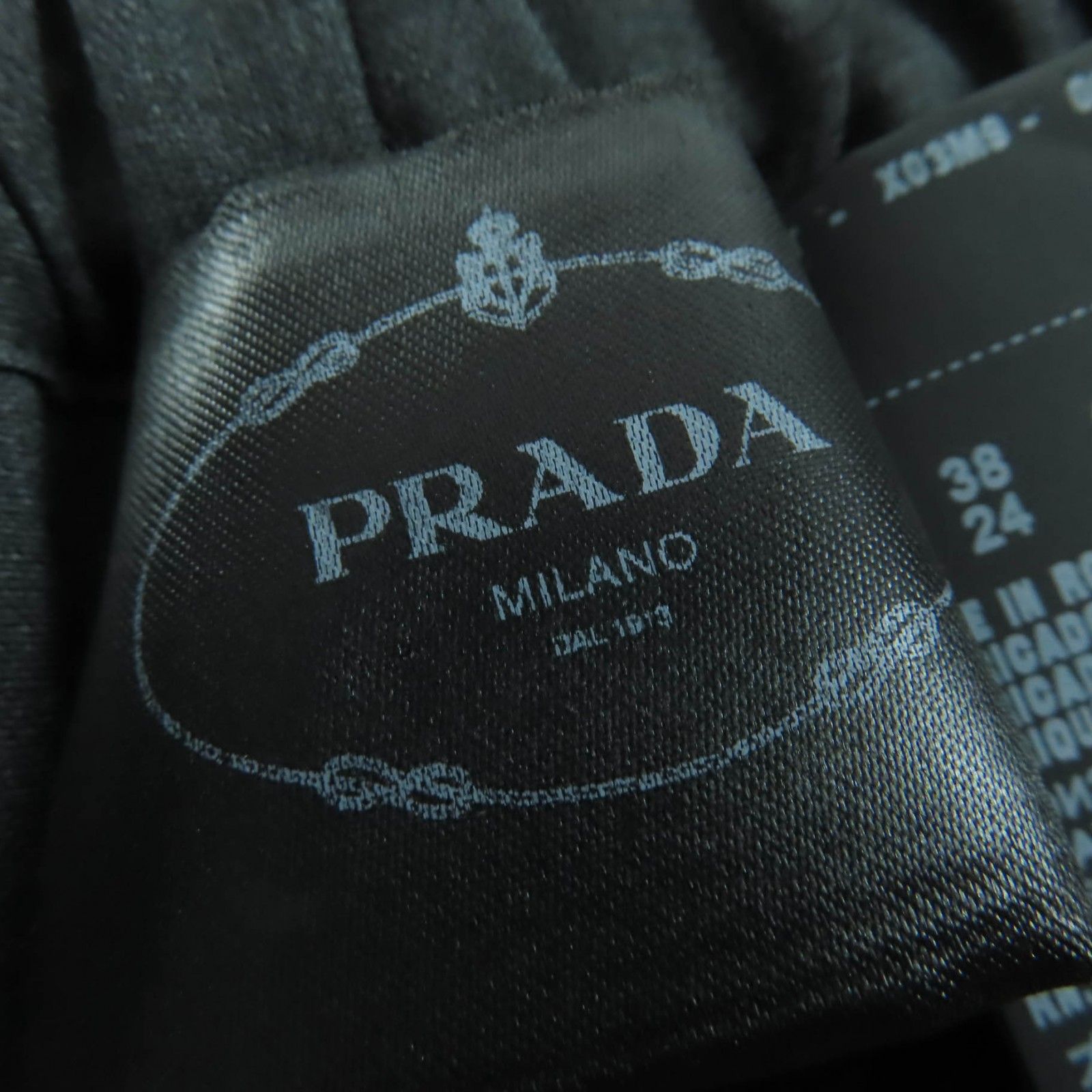  PRADA プラダ 2020年製 P 258 C バージンウール100％ カーゴパンツ ボトムス グレー 38 レディース ワークパンツ カーゴパンツ パンツ