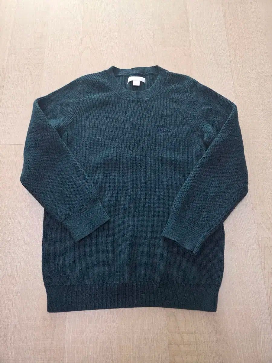 お買い得，定番 10Y バーバリーキッズ グリーン ニット セーター