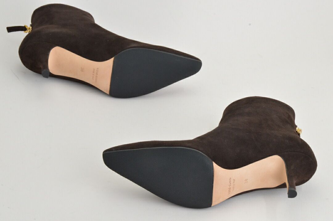  ドゥーズィエムクラス取扱 ブレンタ BRENTA スウェード ショートブーツ ASSI T 235 ブラウン レディース F- その他 靴