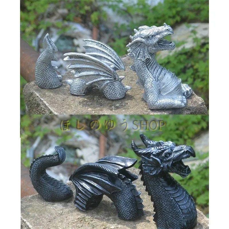ガーデンオーナメント ドラゴン 置物 ガーデニング オーナメント