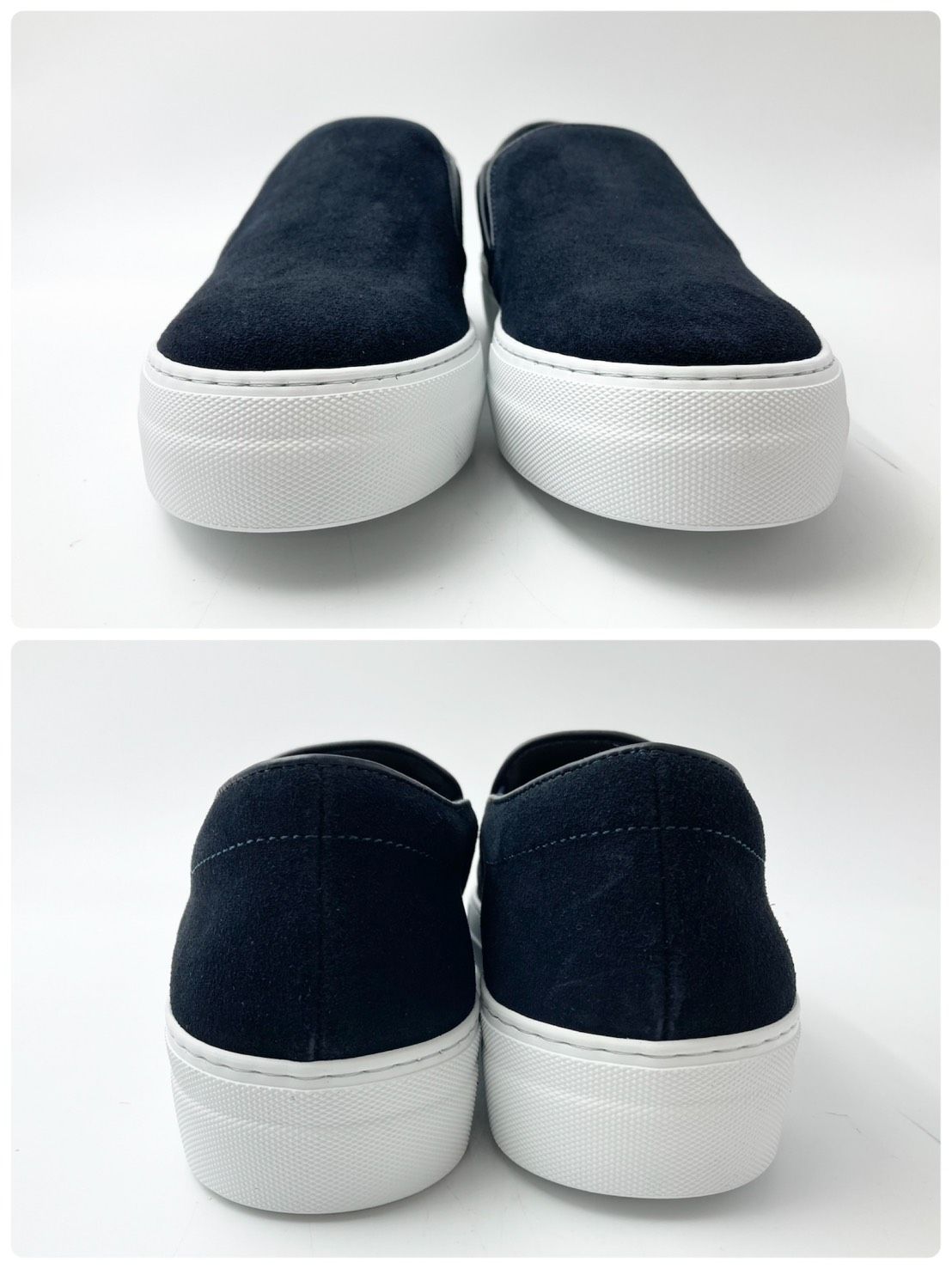 PELLICO SUNNY ペリーコサニー GIOIA M001 スエード スリッポン 41 DEEPBLUE