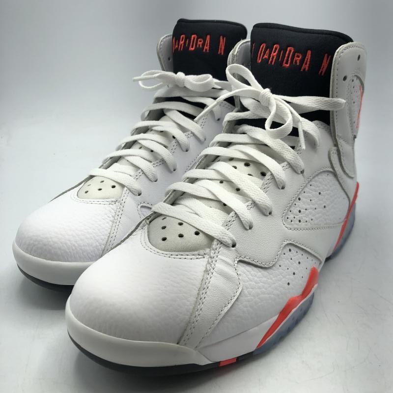 Nike Air Jordan 7 Retro White Infrared 28cm CU9307-160 ナイキ エアジョーダン ホワイト 17