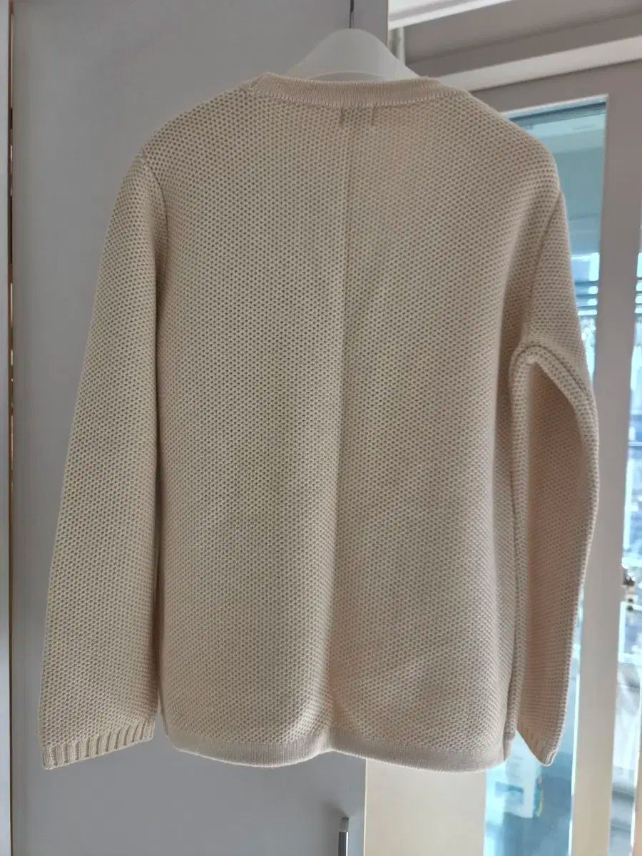 ミュウジェラ ラオン ワッフル ニット ジャケット