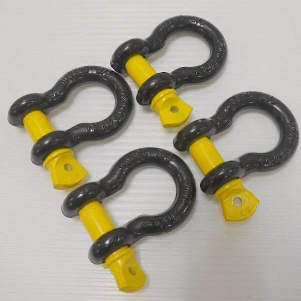 タイガーシャックル A0013T 2トン 4個セット 13mm×16mm 2.0t 使用荷重 WLL2T 東技研工業 ≡DT6817