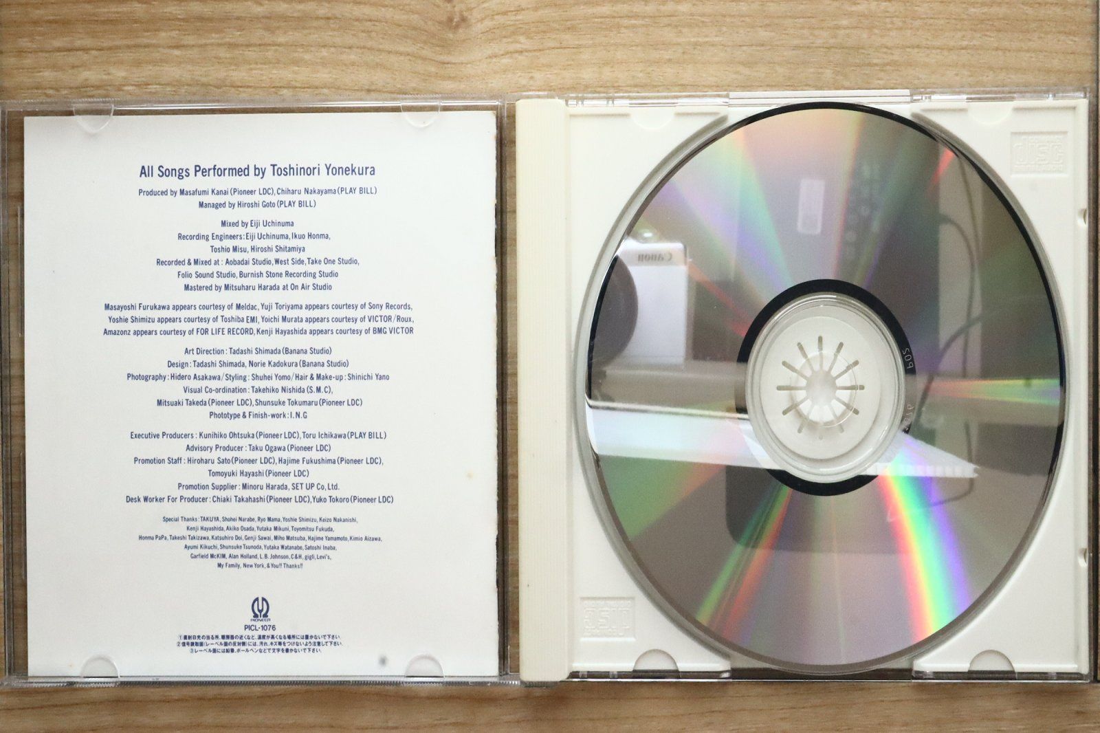 国内盤CD☆米倉利紀/Toshinori Yonekura□ addesso 【PICL1076