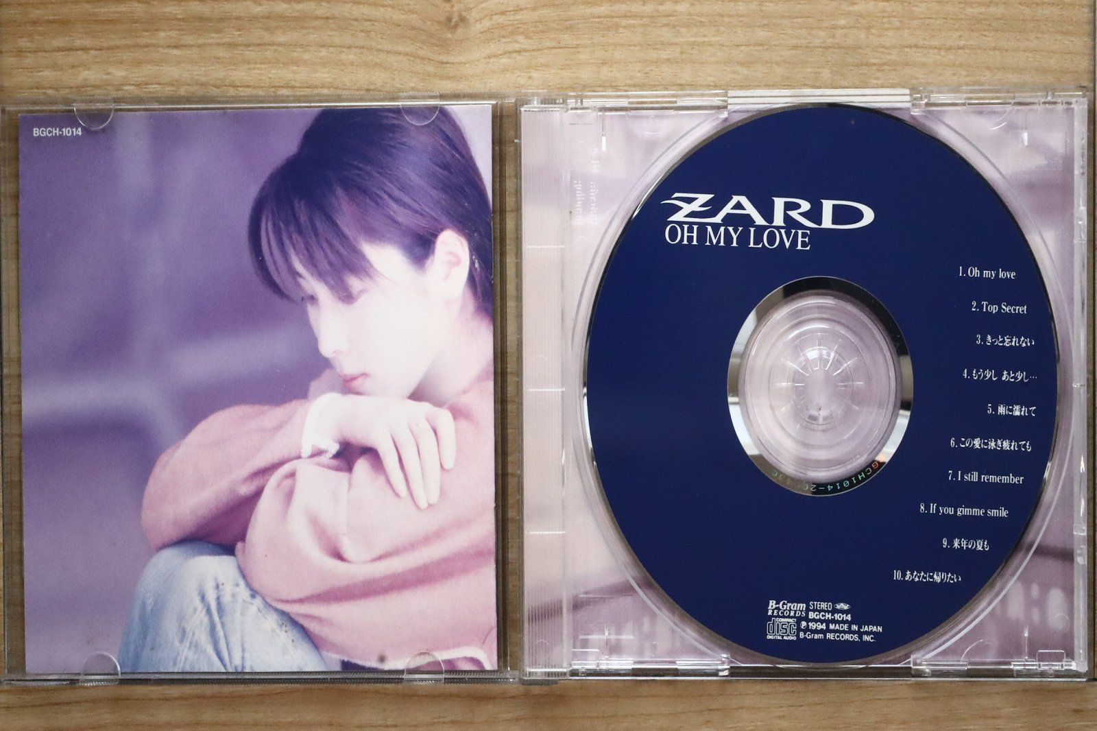 国内盤CD☆ザード/ZARD□ OH MY LOVE 【BGCH1014/4940132000485