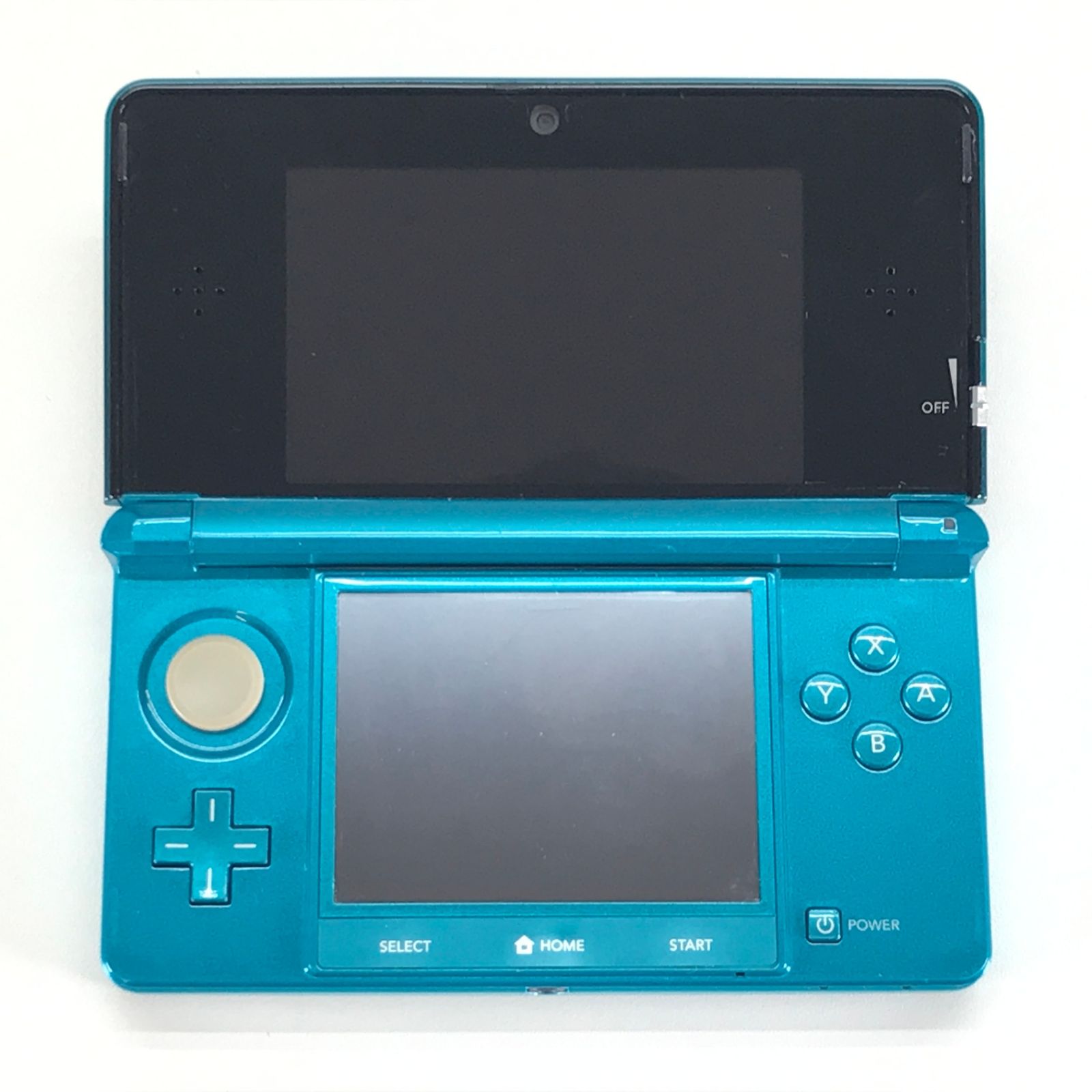 □任天堂 ゲーム機本体 ニンテンドー3DS アクアブルー 本体のみ