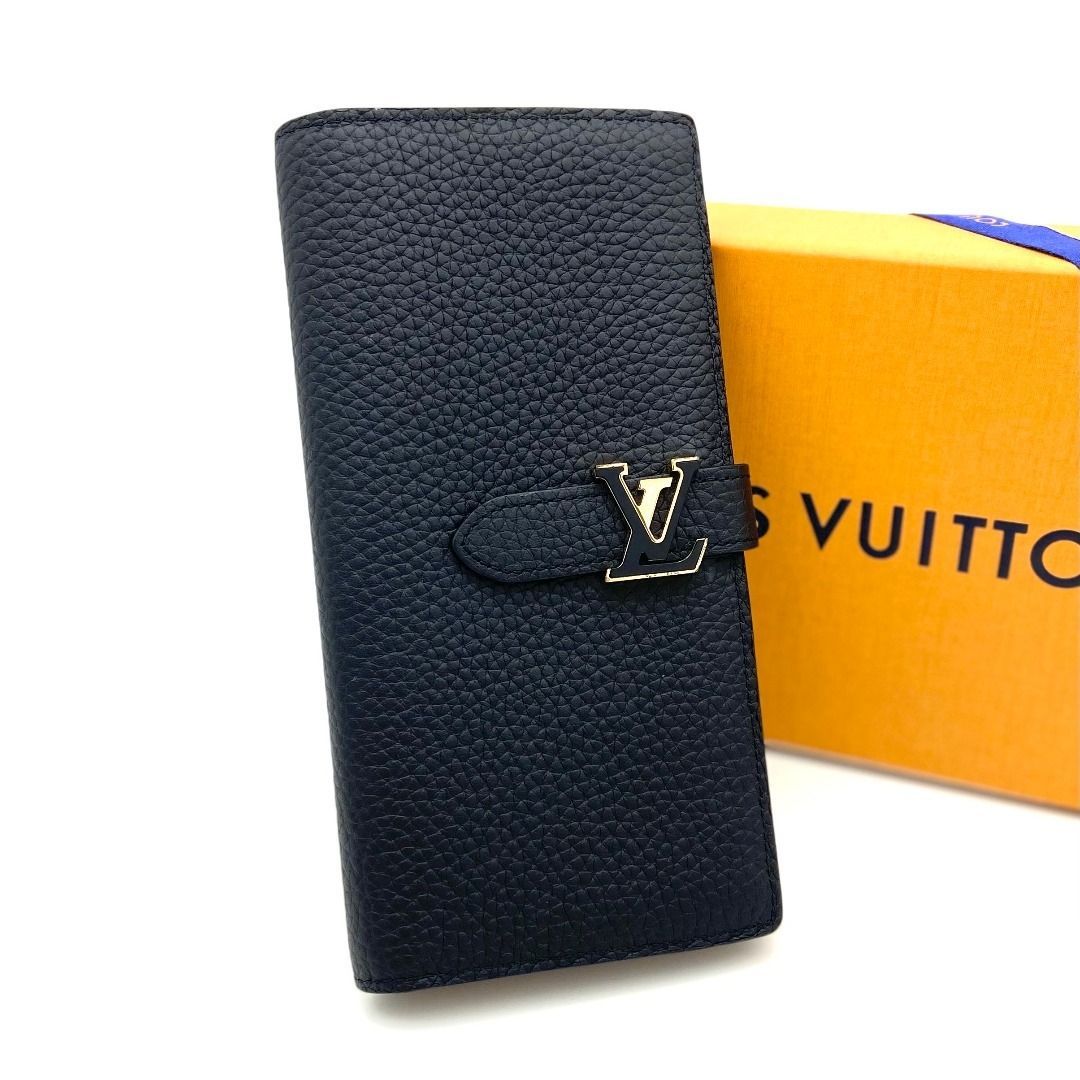 ルイヴィトン ヴェルティカル ウォレット カプシーヌ 長財布