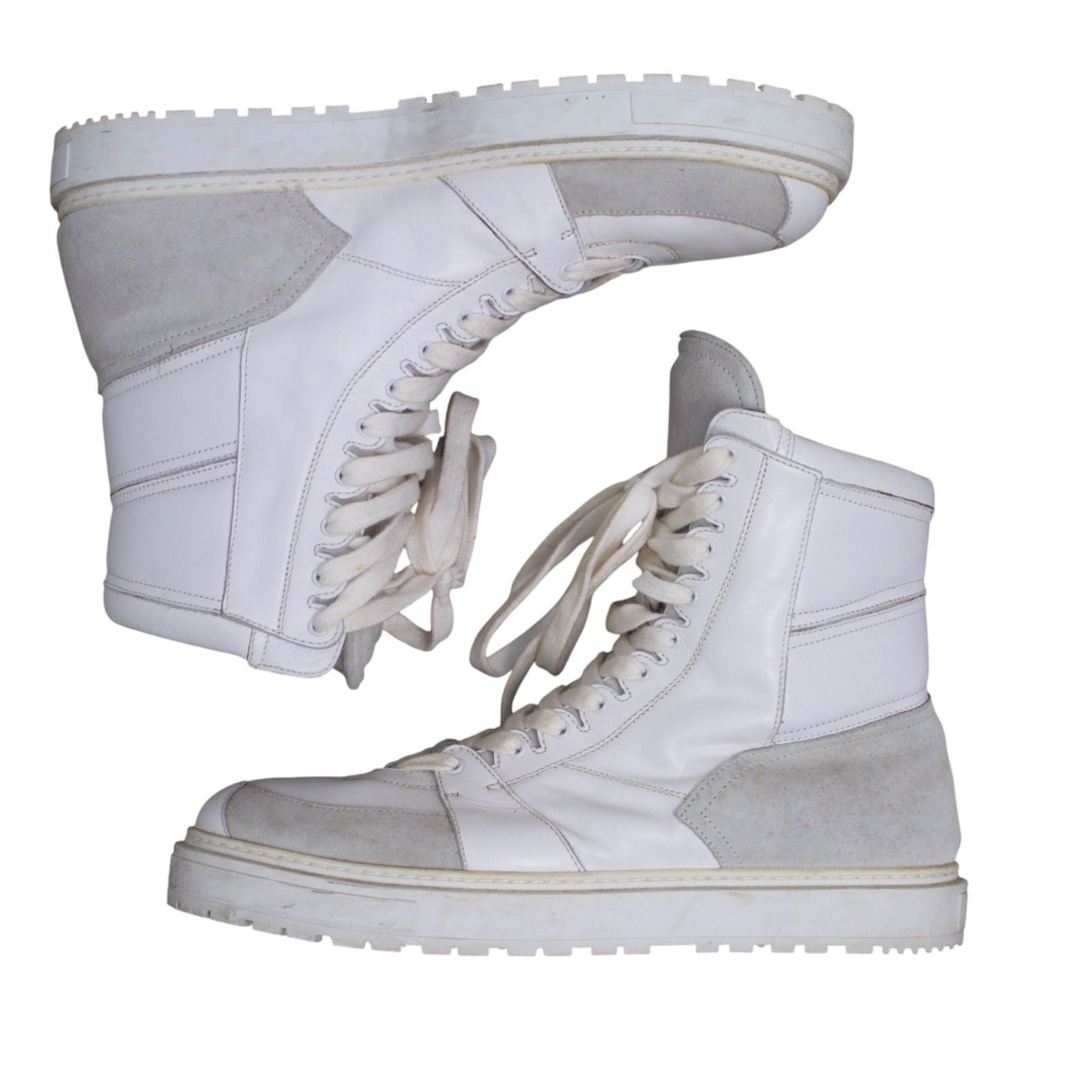 KRIS VAN ASSCHE クリスヴァンアッシュ サイドジップ ハイカットレザー