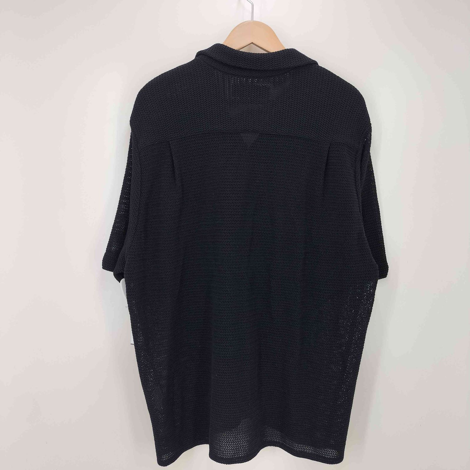 ワコマリア WACKO MARIA 25 SS SUMMER KNIT OPEN COLLAR SHIRT メンズ JPN L