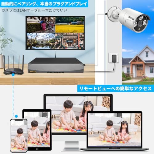 監視カメラ 監視弾丸屋外カメラ