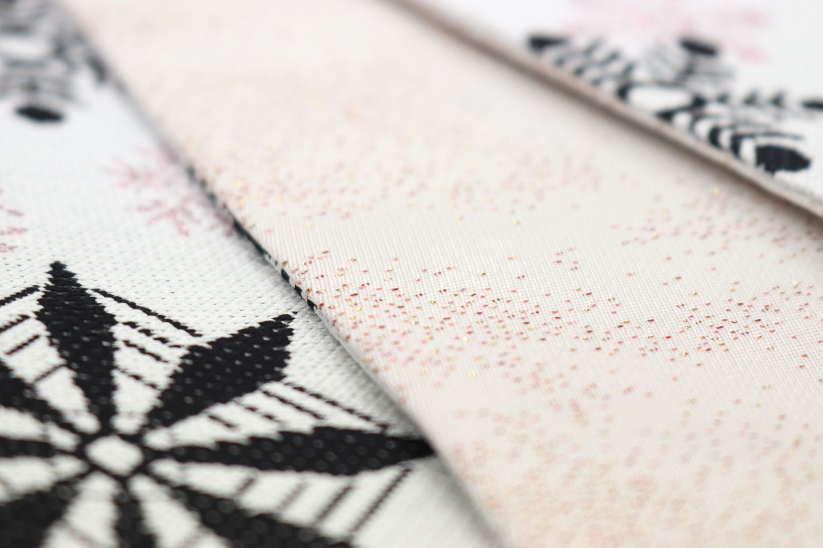 平和屋着物○両面 半幅帯 組織 金銀糸 正絹 逸品 CABA0940hy