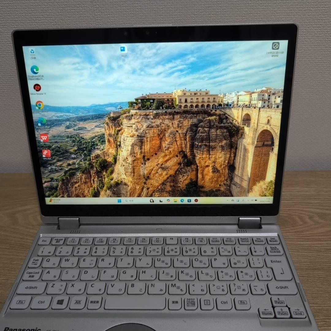 2in1PC レッツノート 10世代 i5 メモリ8GB 256GB WPS オフィス2021