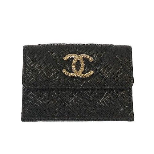 CHANEL シャネル 2025-2025AW コンパクトウォレット AP4319
