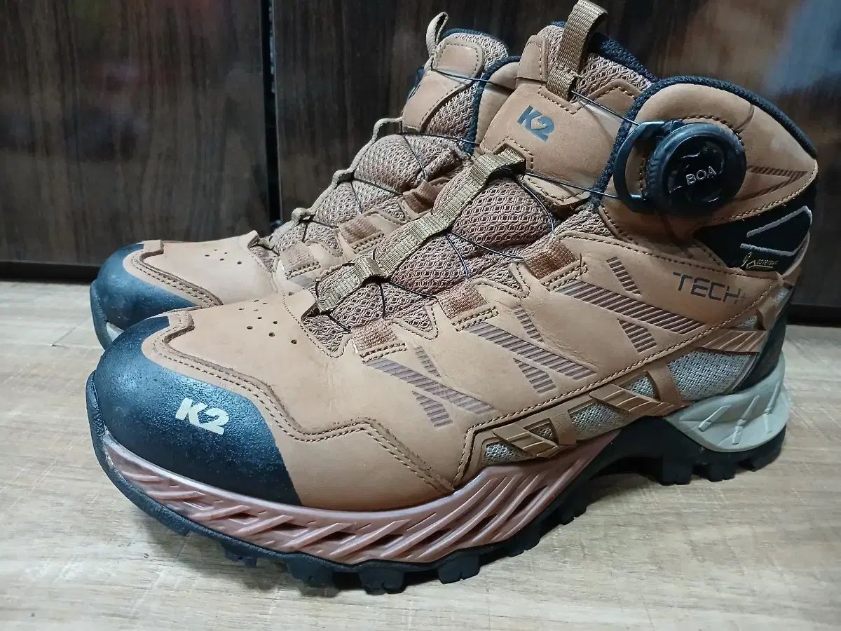 K2 ゴアテックス 登山靴 ブラウン ボア270mm