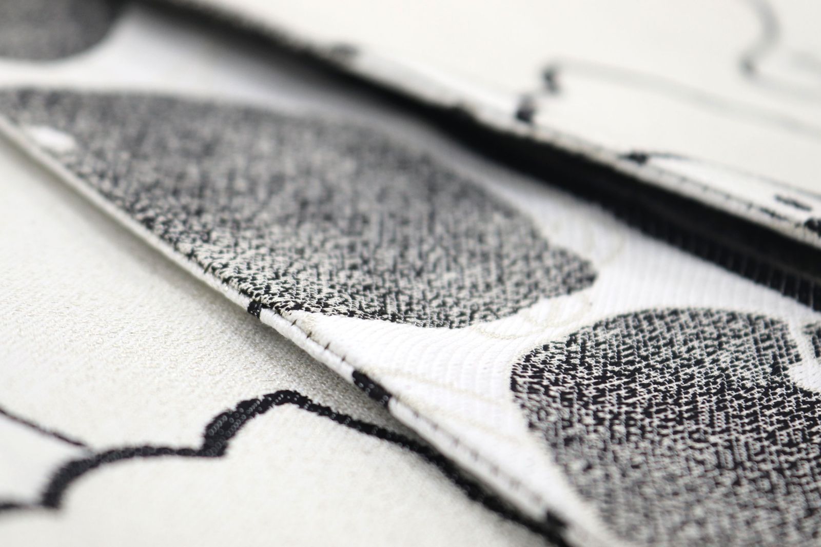 oha 072 仕立て上がり 西陣 佐々木染織 お洒落 小袋帯 半幅帯 猫 アニマル リバーシブル