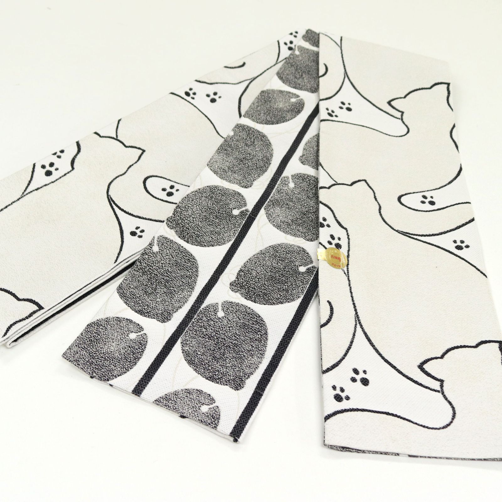 平和屋着物□極上 夏物 本場琉球紅型 屋宣六七 半幅帯 花丸文 証紙付き